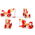 Chien de dragage créatif de haute qualité jouets en bois OEM jouets de chien intelligents pour enfants EZ5101